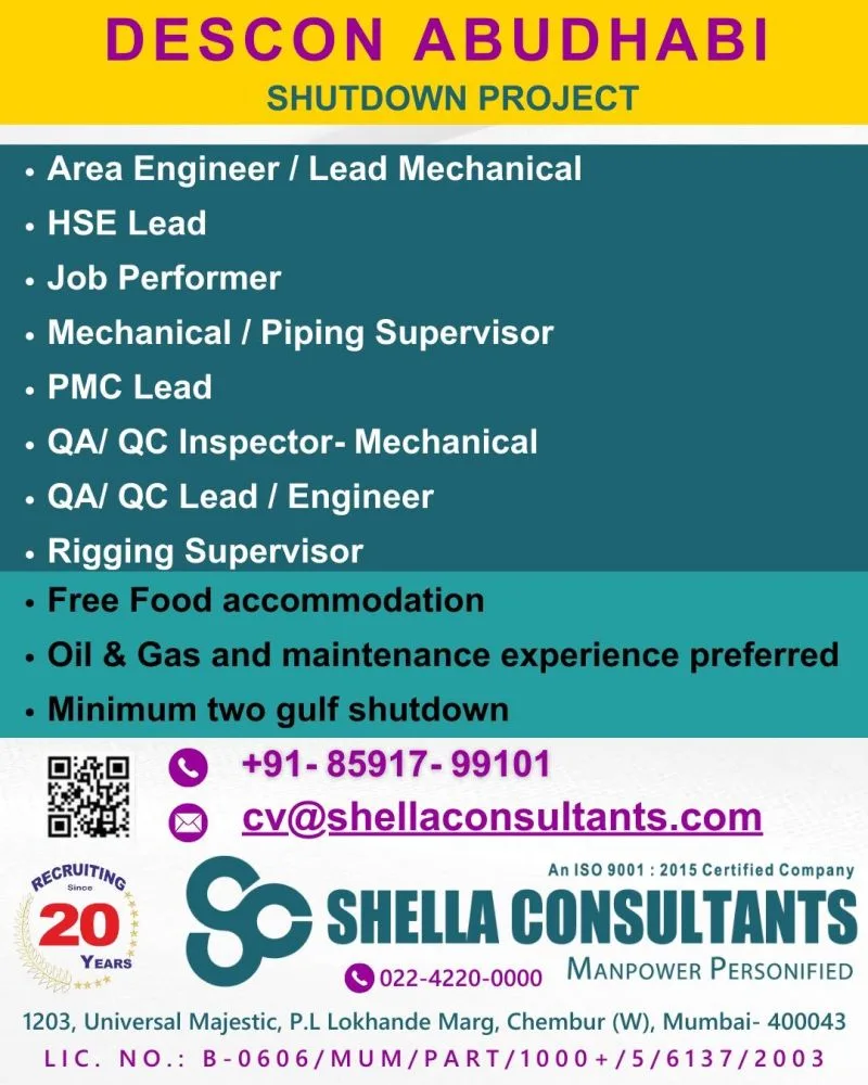 DESCON Abu Dhabi Jobs